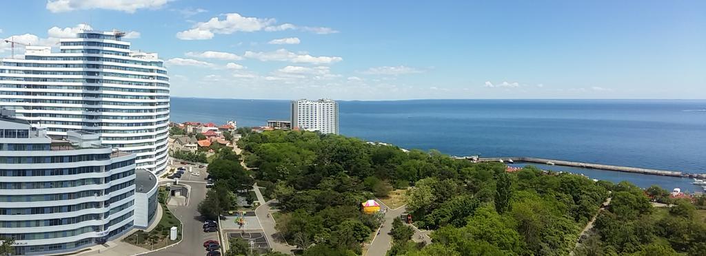 Apartamento Aparts Panorama Sea Odesa Exterior foto